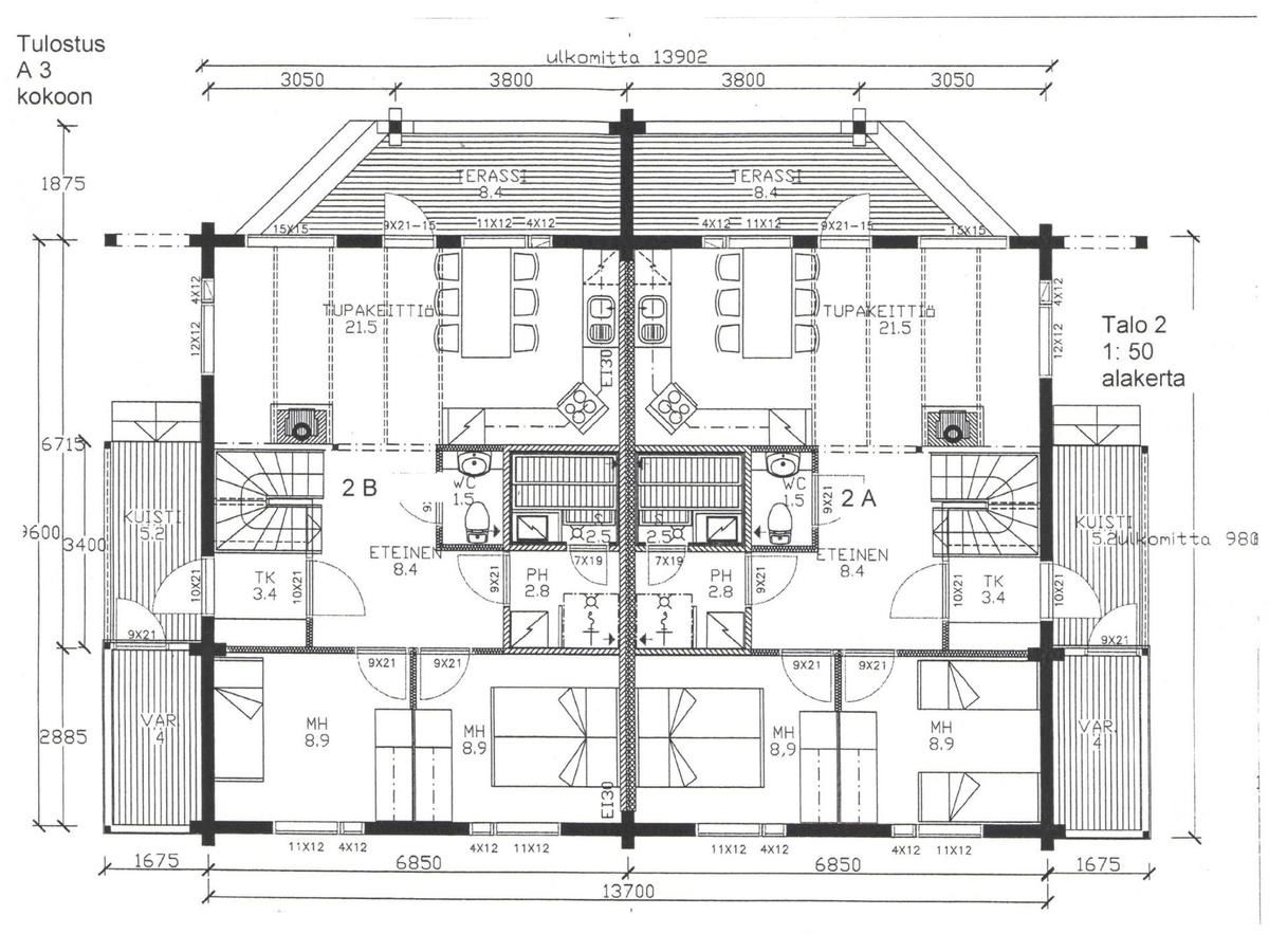Дома для отпуска Holiday Home Kinostupa 2a15-16 Рука-39